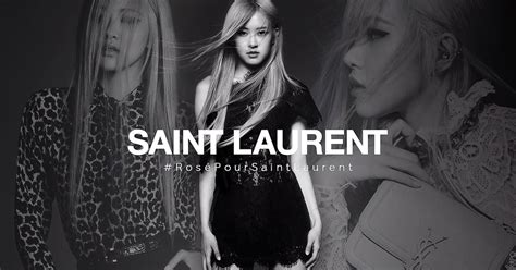 ysl global ambassador rose|YSL brand ambassador list.